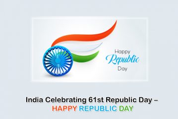 India Celebrating 61st Republic Day – HAPPY REPUBLIC DAY