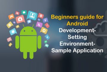 Beginers guide for Android Development-Setting Environment-Sample Application